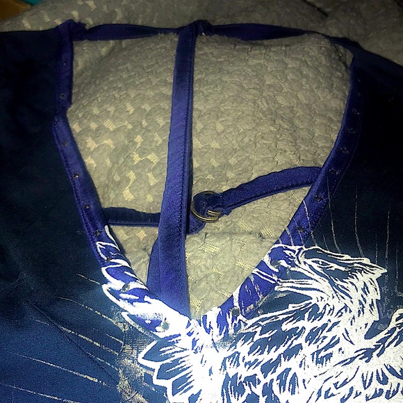 Salvage Long Sleeve Drop Back Tunic - Picture 4 of 4